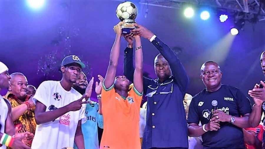 The Unbeatable Abdul Titi Kone Re-Emerges African Freestyle Football Champion