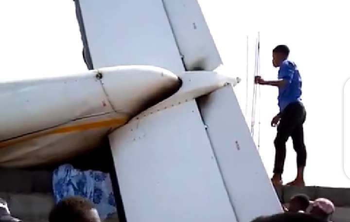 SAD! Aircraft crashes in Goma, 18 persons fear dead [Video]