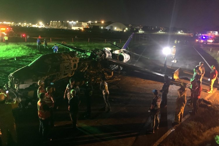 Photo: Plane carrying coronavirus materials crashes, all passengers on board dead