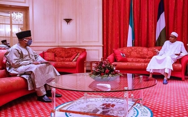 COVID-19: Buhari receives briefings from Health Minister, NCDC DG [Photos]