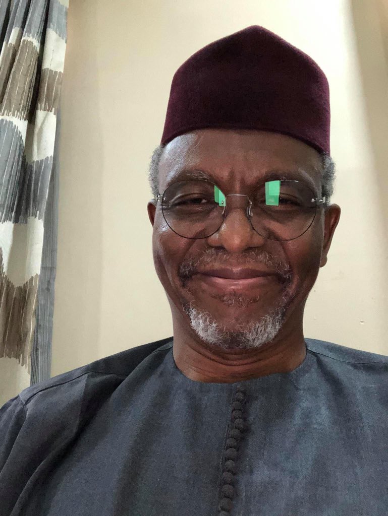 Gov. El-Rufai: 'I haven't shaved since I went into isolation, but I am fine, getting better' [PHOTO]
