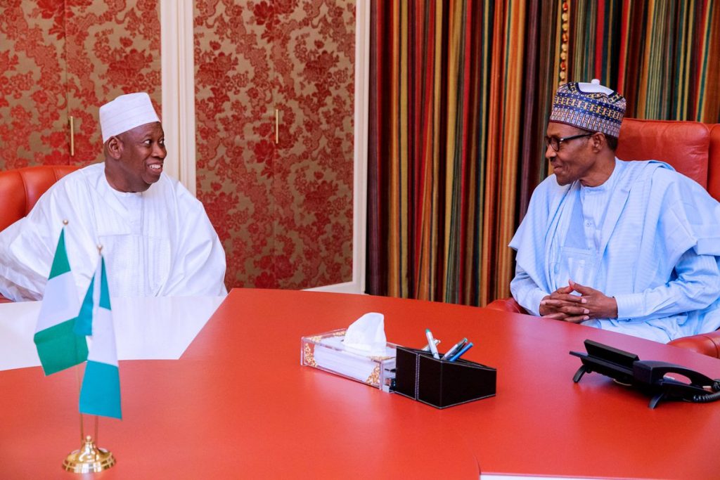 Kano: Ganduje appeals Buhari to relax lockdown amidst mysterious deaths, increasing COVID-19 cases