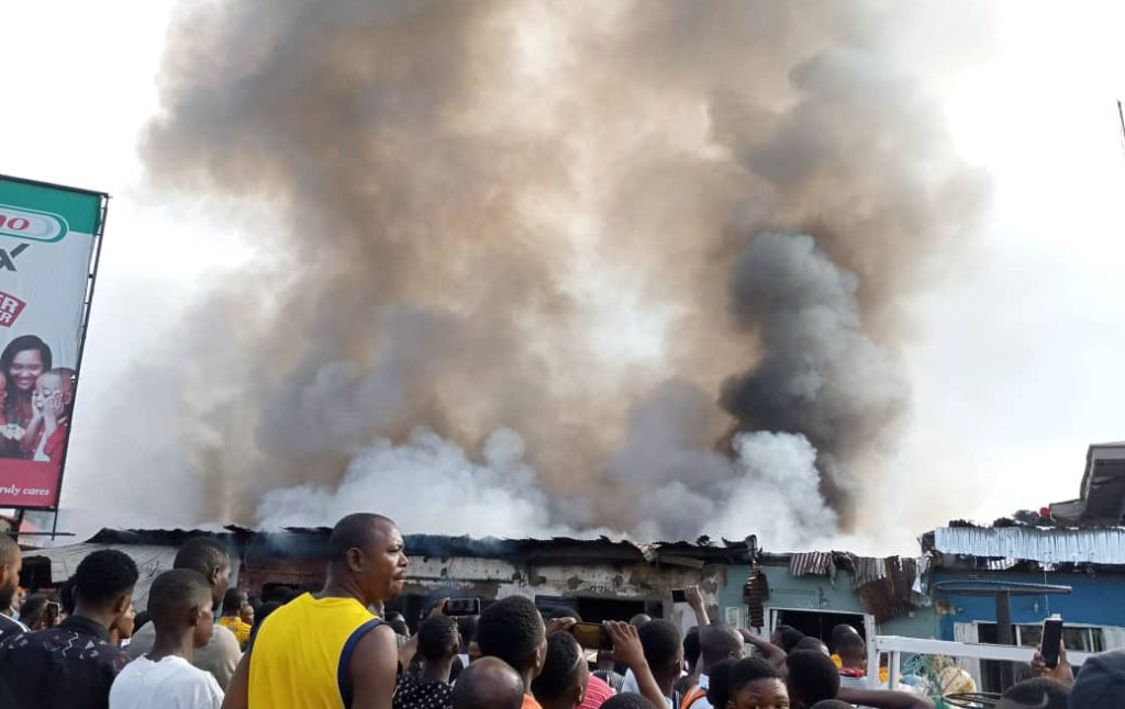 BREAKING: Fire razes biggest market in Delta State [Video]