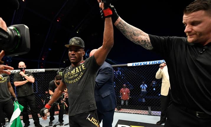 Nigeria’s UFC Champion Kamoru Usman suspended for six months