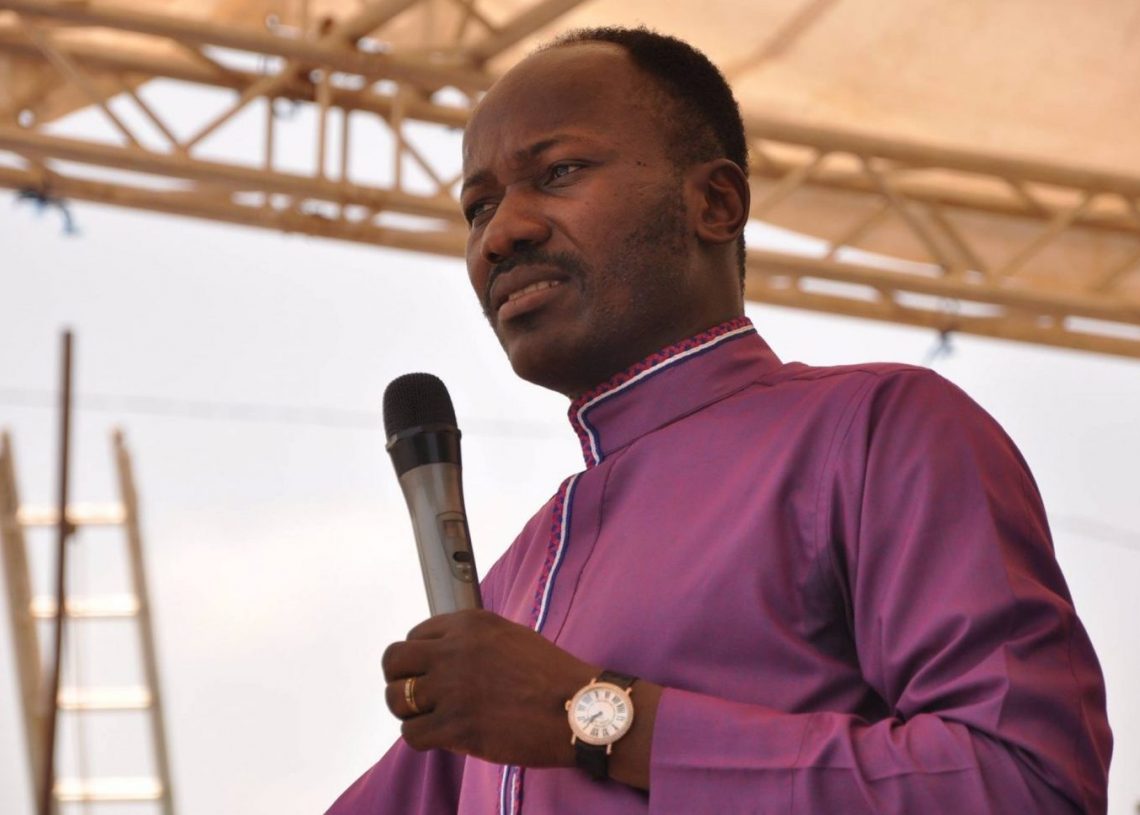My wife, myself, and children are fully Obidients - Apostle Suleman declares