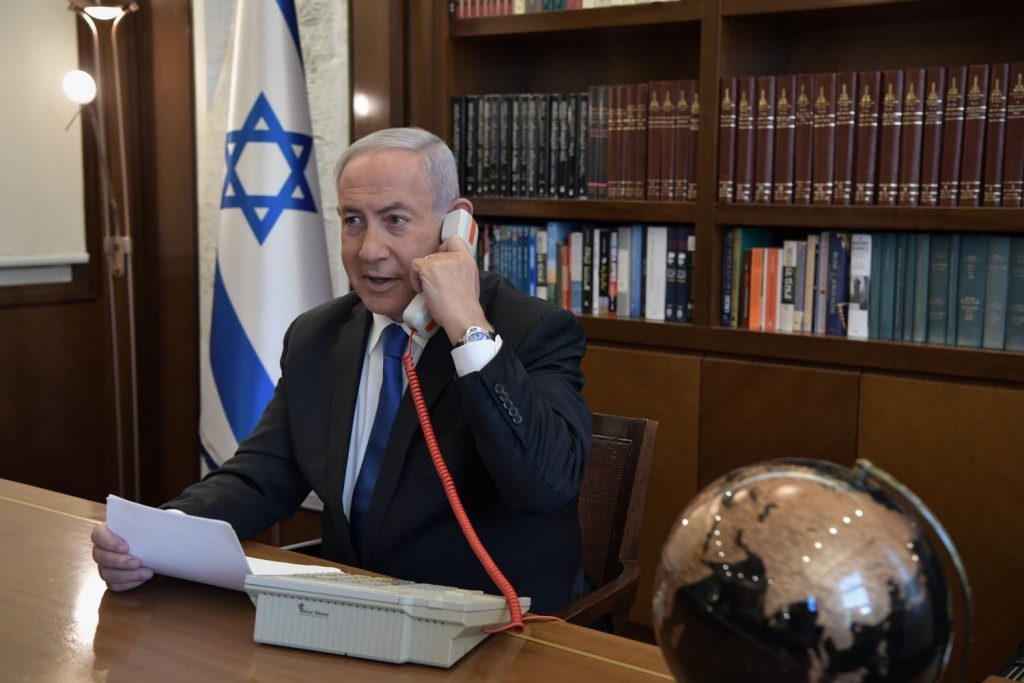 Israeli PM thanks ambassador responsible for peace treaty with UAE