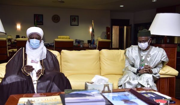 Sultan, El-Rufai meet over Southern Kaduna crisis