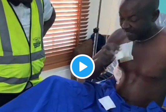 VIDEO: Survivor of Lekki shooting narrates near death experience from hospital bed