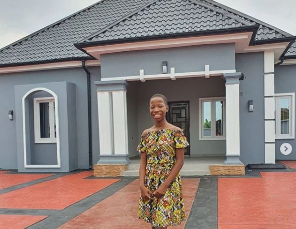 Photos: 10-year-old comedienne, Emmanuella acquires beautiful house for mum, says mansion coming next