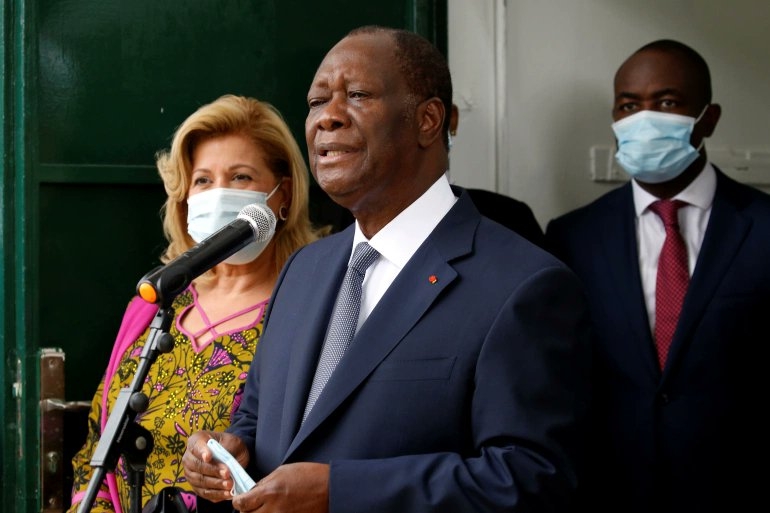Ivory Coast elects 78-year-old president for 3rd term