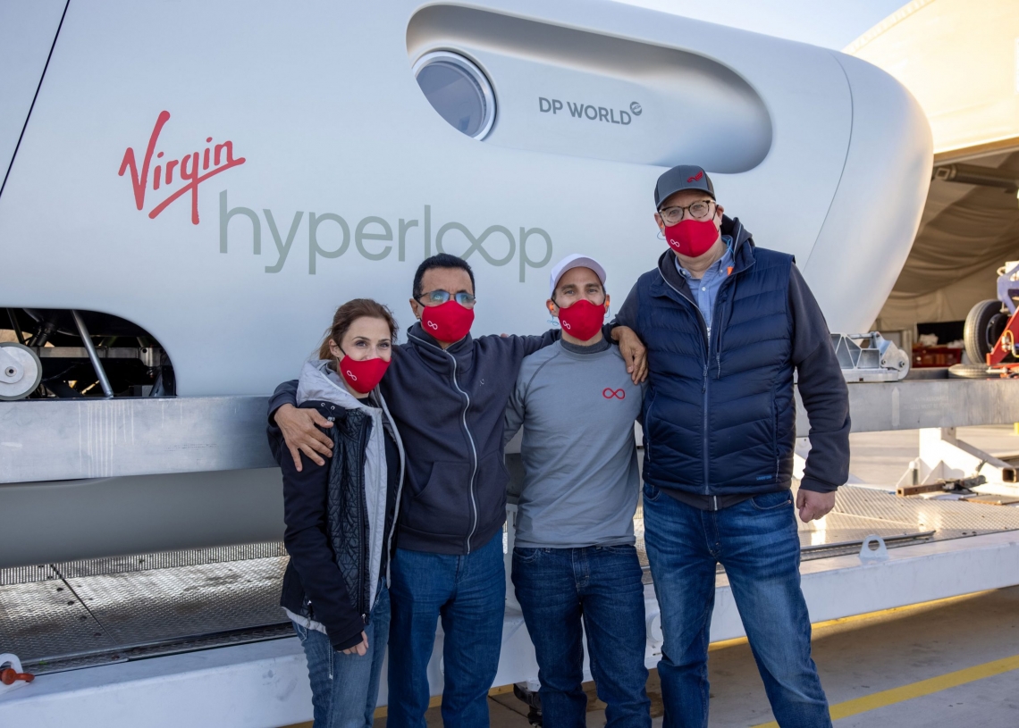 Virgin Hyperloop makes transportation history [VIDEO]