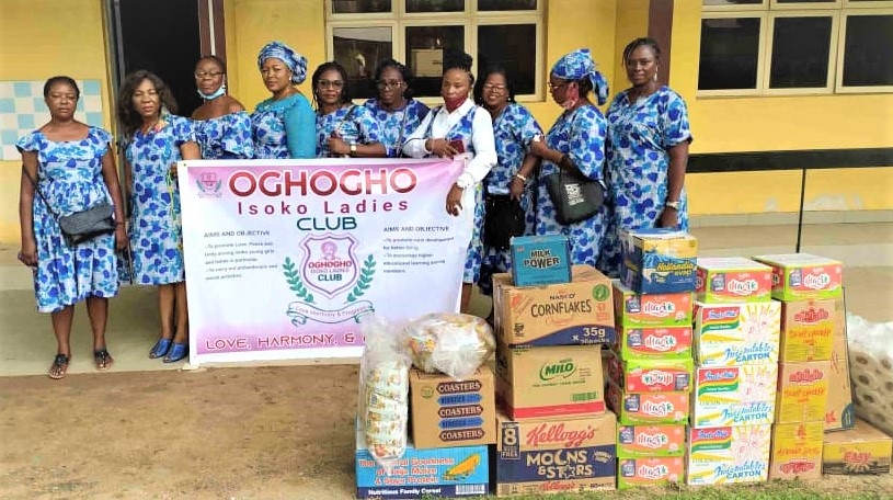 Isoko ladies put smiles on faces of children of Pacelli School