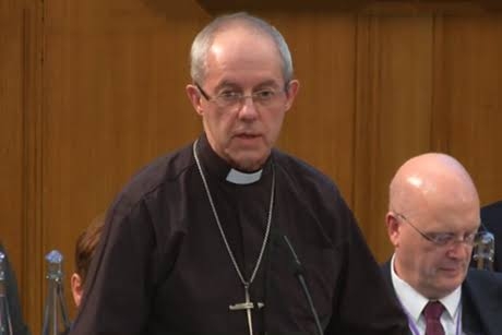 No need to go to Church on Christmas Day - Archbishop of Canterbury