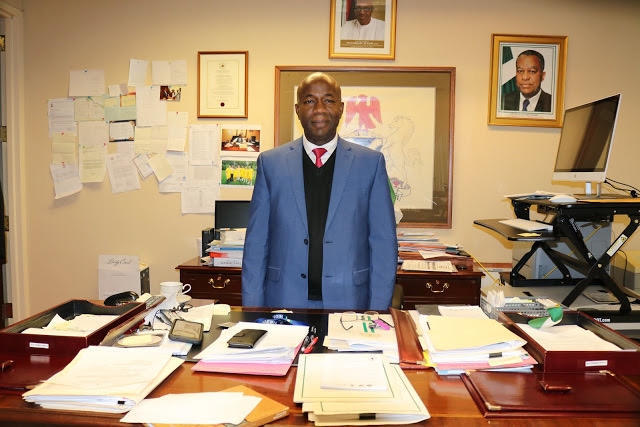 Nigerian community celebrates outgoing UN ambassador