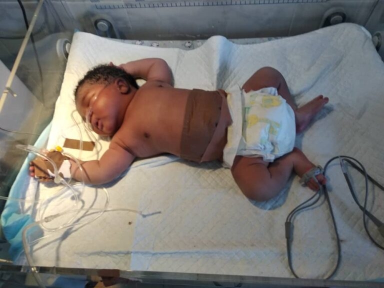 I need N7.5m to save my 9-week-old boy - Journalist cries out