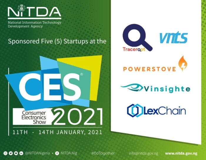NITDA features 5 startups on U.S. consumer electronics show