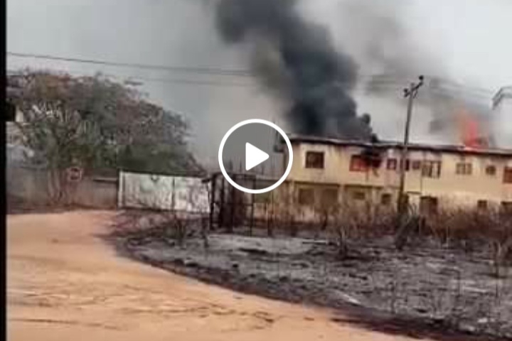 Fire razes moribound flour mill in Edo State