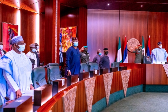 Ministry of Petroleum, others make presentations as Buhari presides over virtual FEC