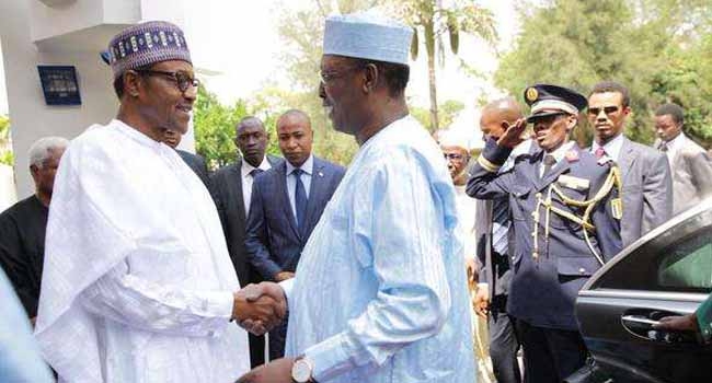 Buhari meets Chadian president, Idriss Deby in Abuja