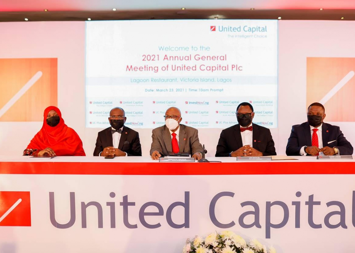 United Capital holds 2021 AGM; shareholders to receive N4.2bn divided payout