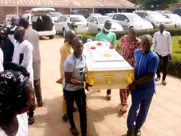 Tears as Greenfield University student killed by bandits in captivity is buried [PHOTOS]