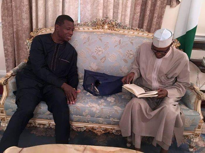 What Buhari said about death of Adeboye's son
