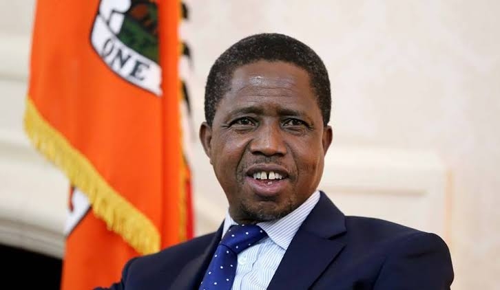 BREAKING: Zambian President, Lungu collapses at Defence Force Day event