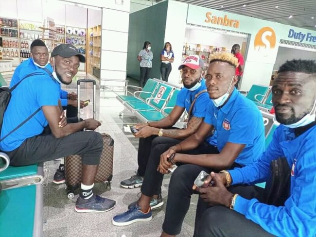 Liberia arrive Lagos for 2022 World Cup qualifier against Super Eagles