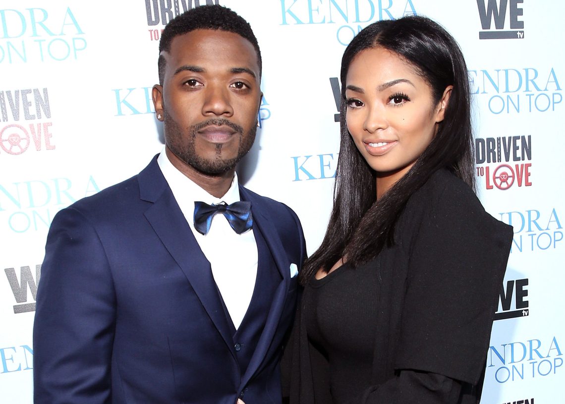 WEST HOLLYWOOD, CALIFORNIA - MARCH 31:  Singer Ray J (L) and designer Princess Love attend WE tv's premiere of "Kendra On Top" and "Driven To Love" at Estrella Sunset on March 31, 2016 in West Hollywood, California.  (Photo by Jonathan Leibson/Getty Images for WE tv)