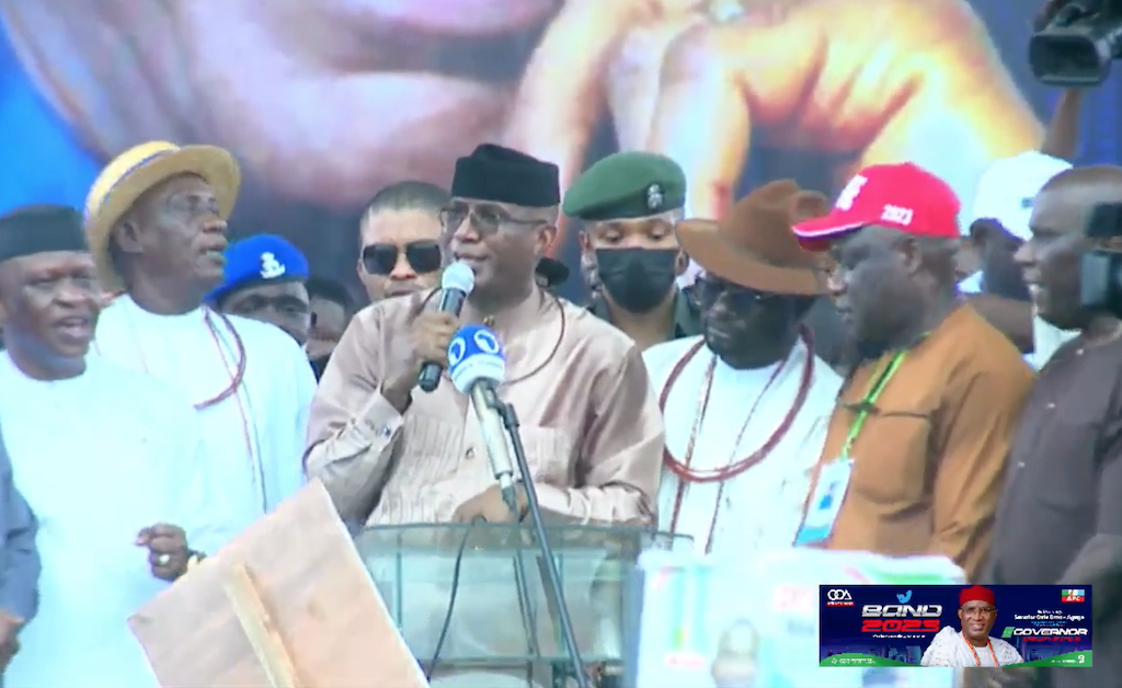 2023: Omo-Agege shakes Delta as he declares for governorship