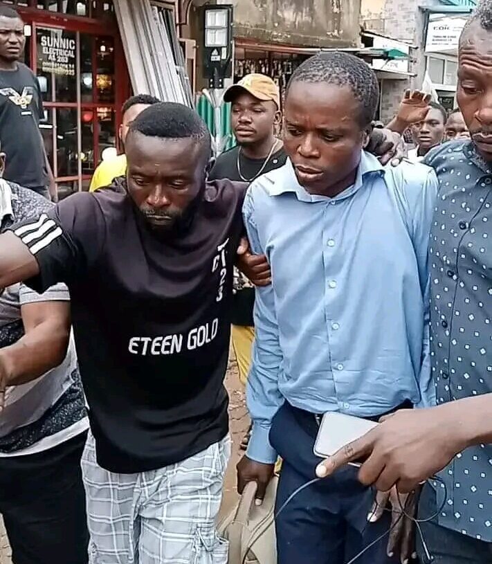 Policemen rescue Tinubu-Shettima's alleged fake Bishop from lynching in Abuja (VIDEO)