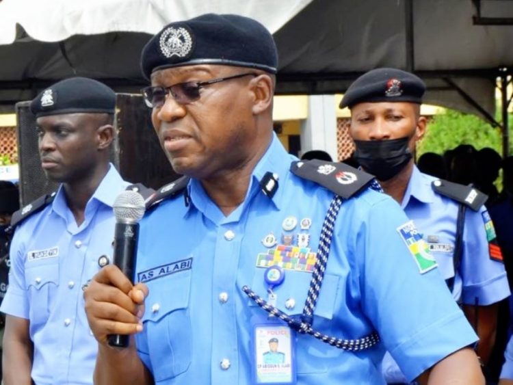 Commissioner of Police, Lagos State, CP Abiodun Alabi