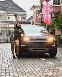 BBNaija, Angel Smith flashes her newly acquired Range Rover