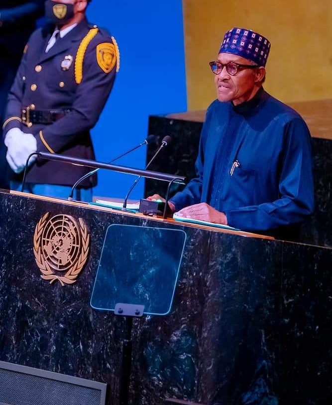 UNGA77: Buhari appeals for debt cancellation for Nigeria, other poor debtor nations