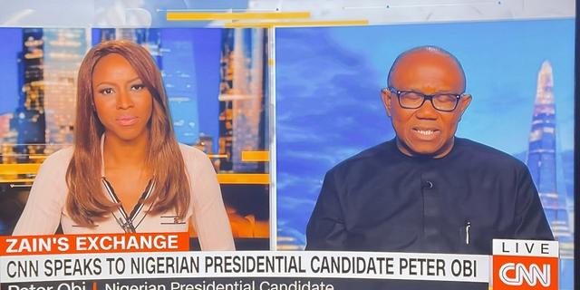 "How Nigeria's problems can be solved"- Peter Obi tells CNN