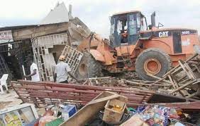 LASG embarks on demolition of illegal structures in Lekki