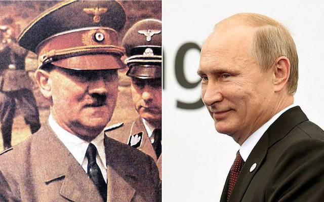 Vladimir Putin: A nuclear-armed incarnate of Adolf Hitler - By Dennis Onakinor