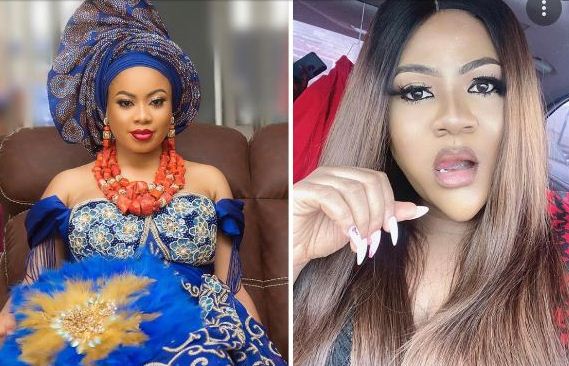 “Ogun go kee you!”- Nkechi Blessing and Nina fight dirty on social media