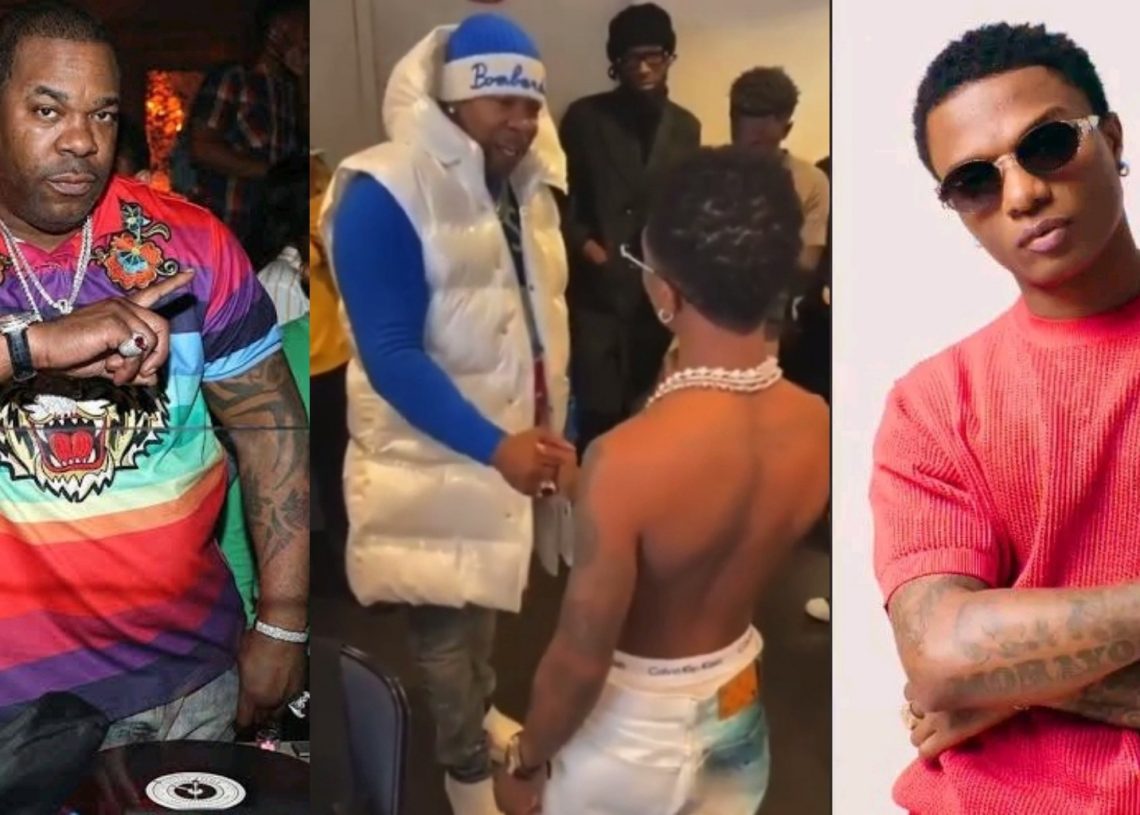 What Busta Rhymes did to Wizkid after show in New York