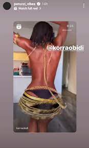 Speculations trail Peruzzi’s reaction to Korra Obidi’s unclad video