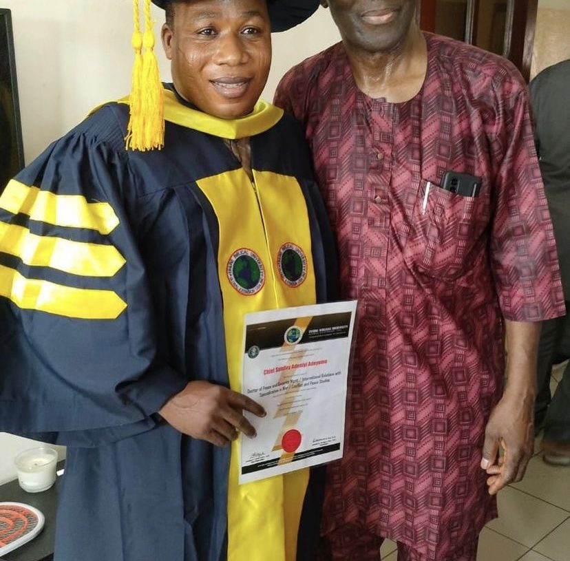 Sunday Igboho bags honorary doctorate degree from US varsity
