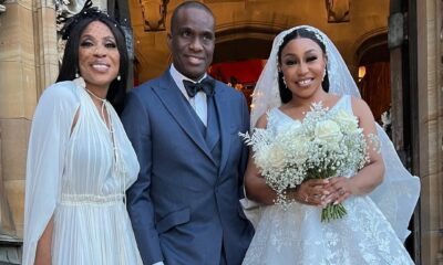 Watch full highlights of actress Rita Dominic and Fidelis Anosike's walk down the aisle in England