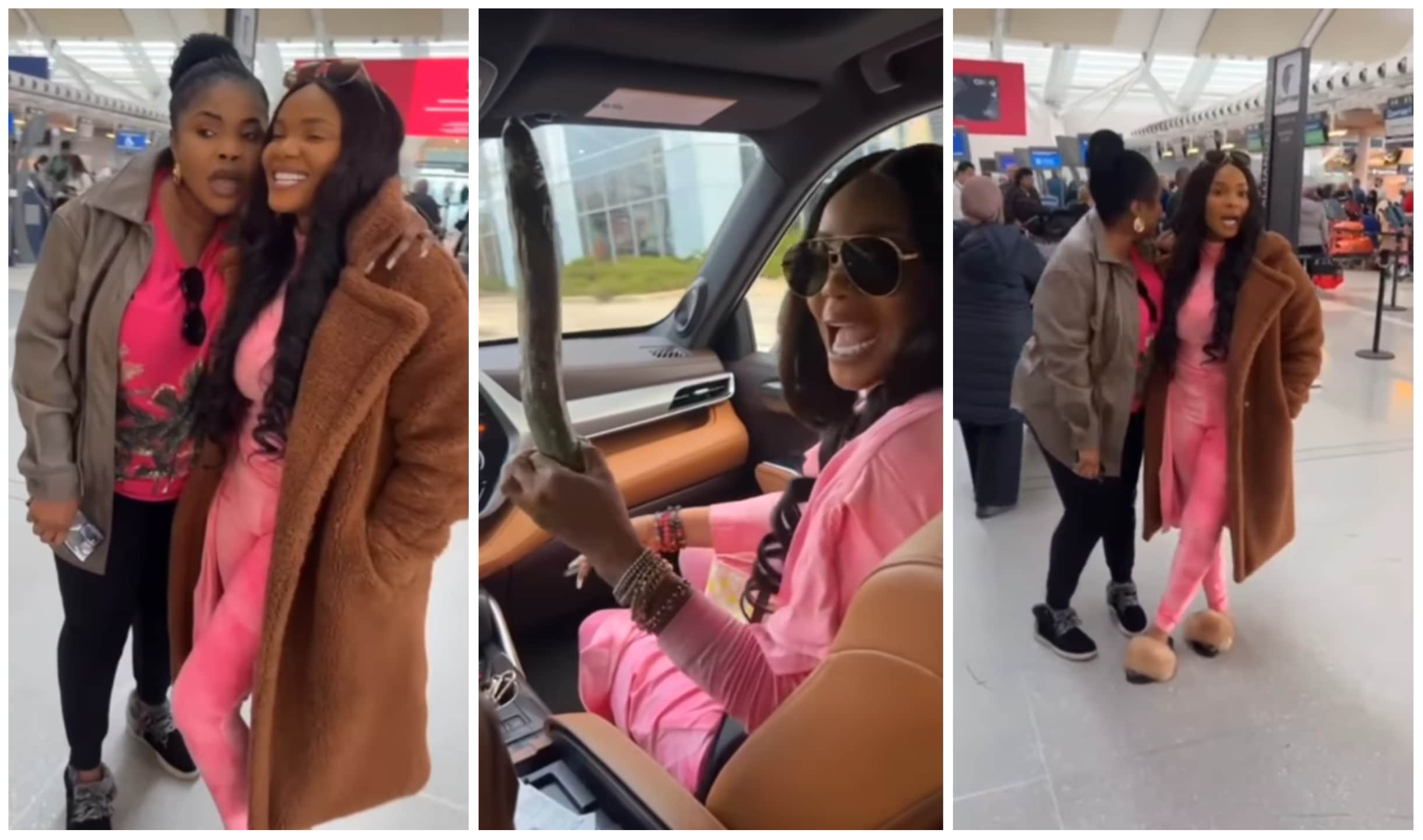 “You have overused it”- Actress Iyabo Ojo discovers a adult toy in colleague Lola Alao’s car