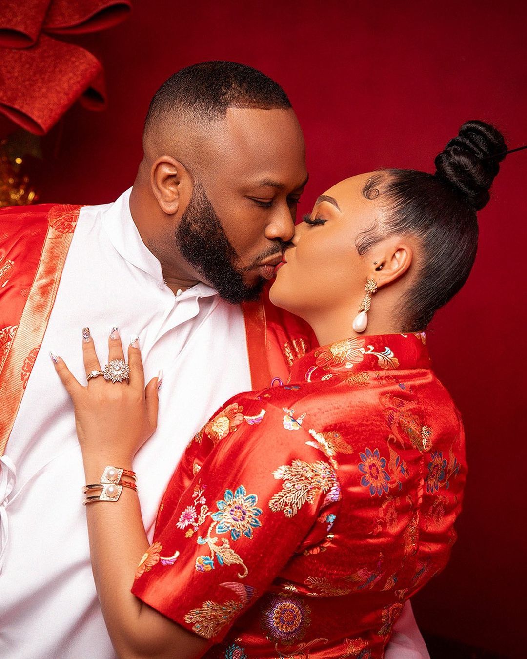 Actress Rosy Meurer hails her husband, Olakunle Churchill on his 39th birthday