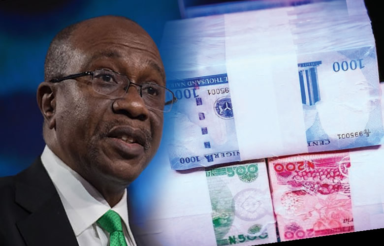 Emefiele exposed for printing another Naira: ‘Design approved by Buhari had QR code’