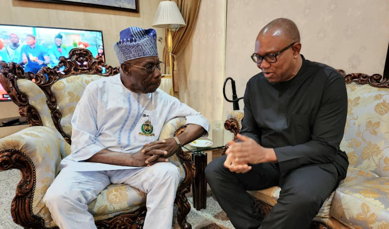 2023: PDP reacts to Obasanjo’s endorsement of Peter Obi