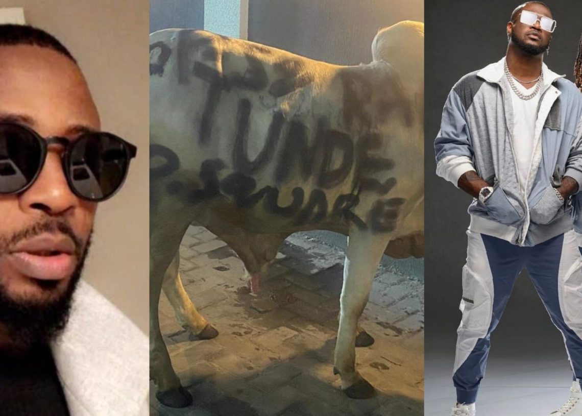 P-Square, Sabinus donates one cow each to host Tunde Ednut’s 37th birthday