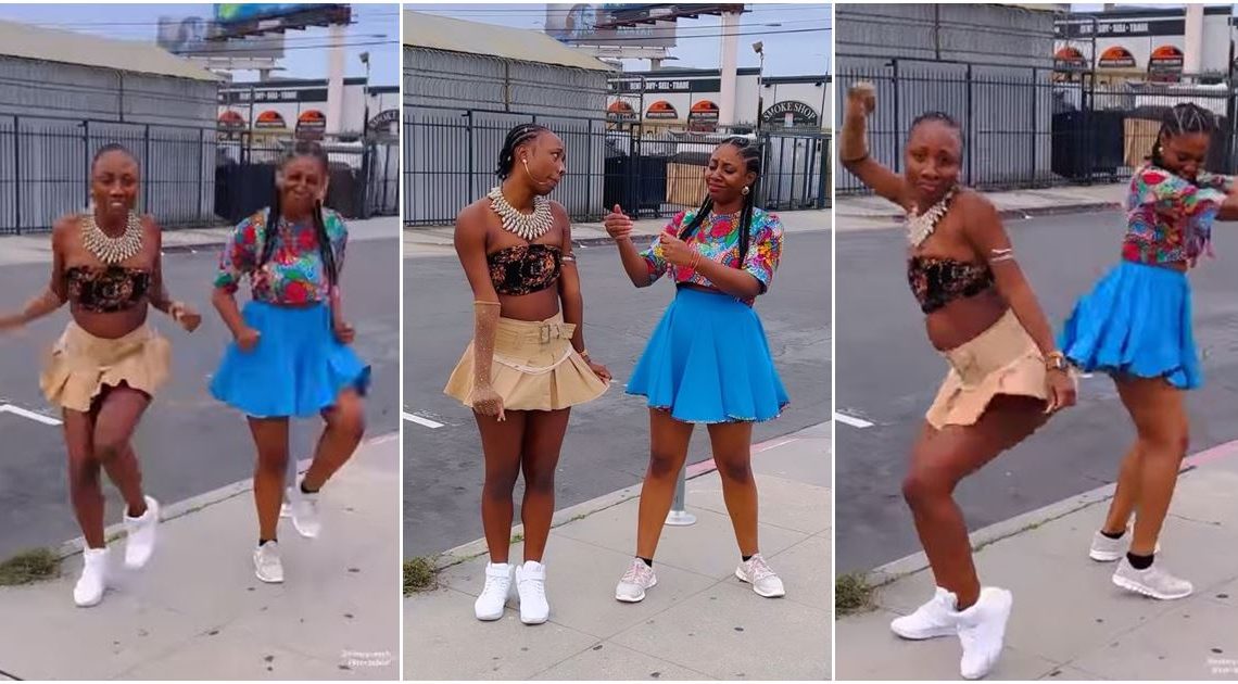 Korra Obidi and sister, Nancy wear skimpy outfits in new dance video