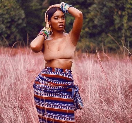 Tiwa Savage exposes boobs in public, netizens react