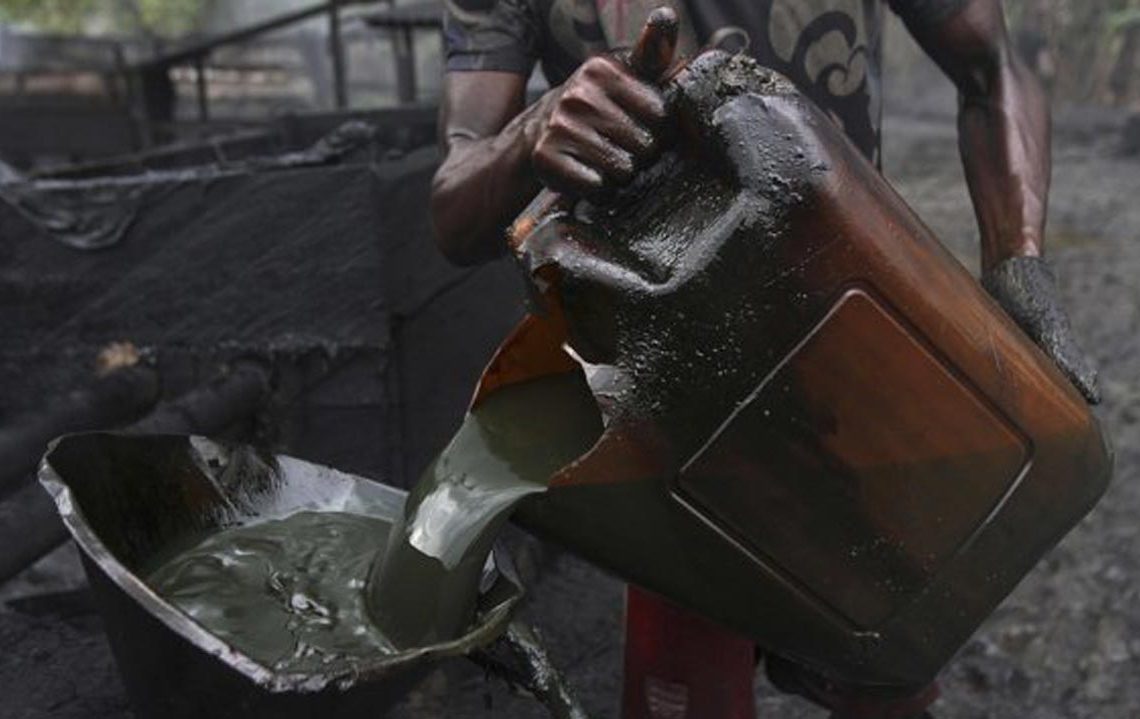 Crude oil theft in Nigeria//Source:guardian.ng